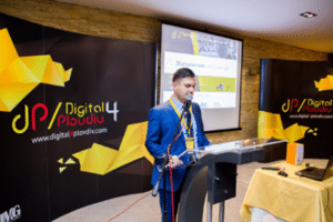Любомир Атанасов на конференция Digital4Plovdiv