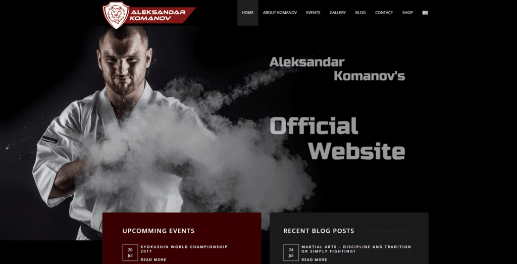 Komanov website