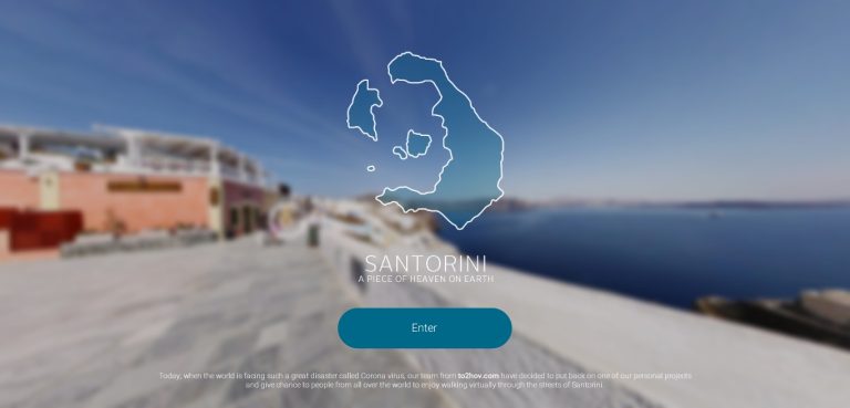 Santorini vr тур